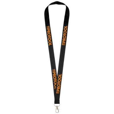 Image of Branded Impey lanyard with convenient hook